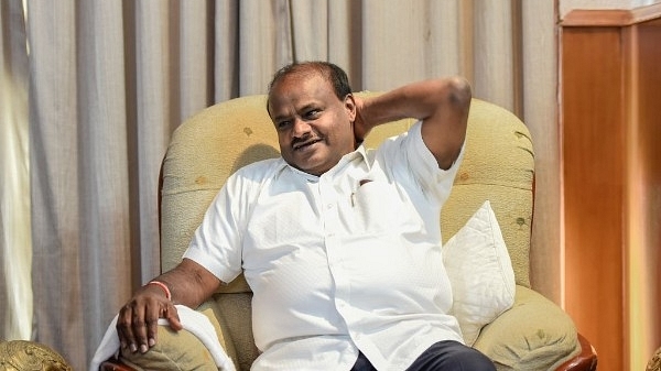 Karnataka Chief Minister HD Kumaraswamy  (Photo by Burhaan Kinu/Hindustan Times via Getty Images)