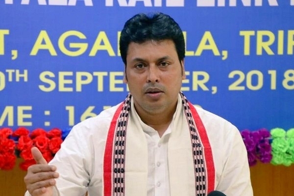 Tripura Chief Minister Biplab Kumar Deb (Biplab Kumar Deb/Twitter)