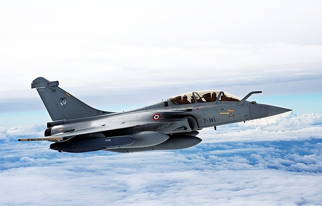 A Rafale fighter jet of the French Air Force.&nbsp;