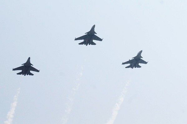 Sukhoi Su-30 MKI of the Indian Air Force (Subhankar Chakraborty/Hindustan Times via Getty Images)