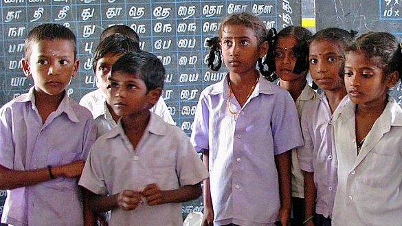  Government school students in Tamil Nadu. (McKay Savage via Wikimedia Commons)