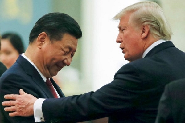 China may be believing it has arrived on the world stage as a super economy and a superpower. But the US is still the largest economy with the most powerful military in the world. (Thomas Peter - Pool/Getty Images)