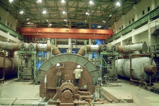 Representative Image. Kaiga Nuclear Power Plant in Rajasthan. (Photo by Fawzan Husain/The India Today Group/Getty Images)