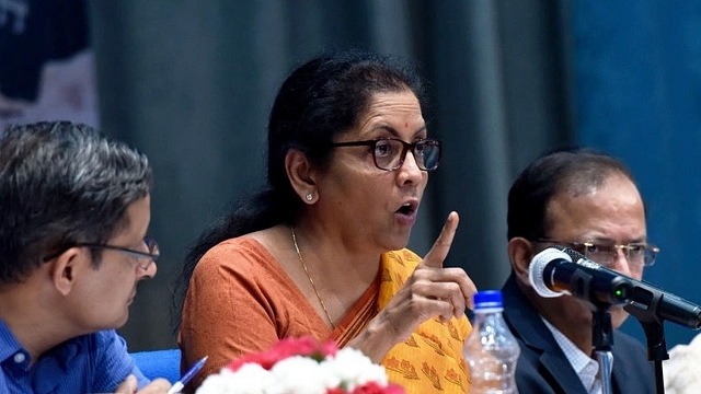 Defence Minister Nirmala Nirmala Sitharaman (Mohd Zakir/Hindustan Times via Getty Images)