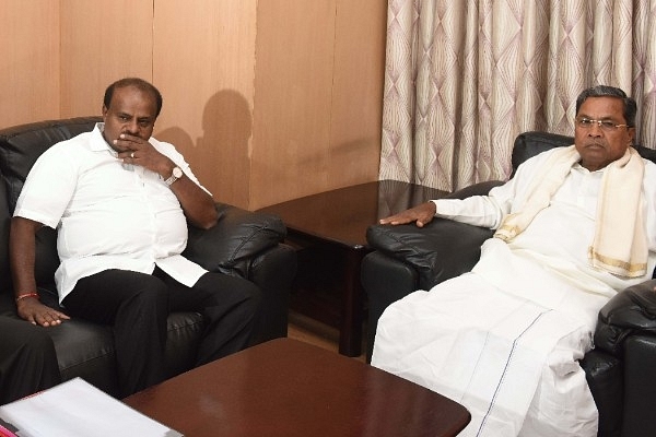 It is believed that Siddaramaiah is being used as a weapon by the Congress high command to keep H D Kumaraswamy in check. (Arijit Sen/Hindustan Times via Getty Images)