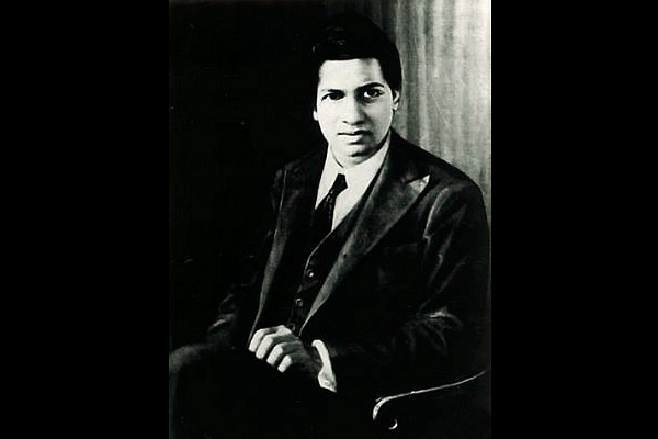 Srinivasa Ramanujan, the Indian mathematical genius.