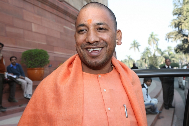 Uttar Pradesh Chief Minister Yogi Adityanath (Sipra Das/The India Today Group/Getty Images)