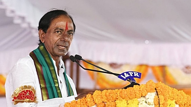 Telangana Chief Minister K Chandrashekhar Rao (KCR) (pic via Twitter)