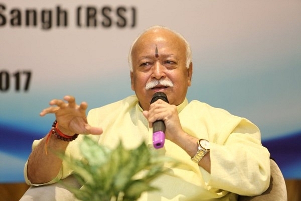 RSS chief Mohan Bhagwat (@RajivMessage/Twitter)