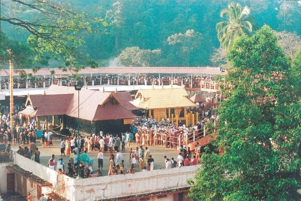 The Sabarimala temple (Shankar/The India Today Group/Getty Images)