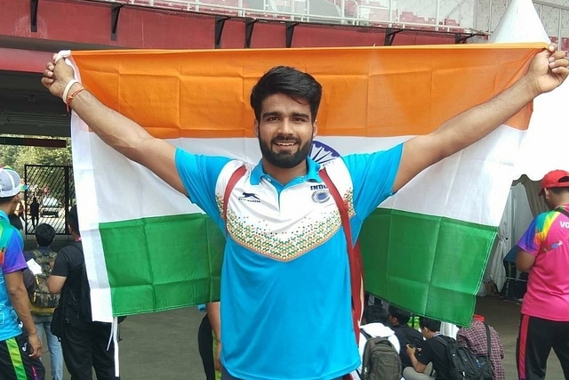 Gold medallist Sandeep Chaudhary