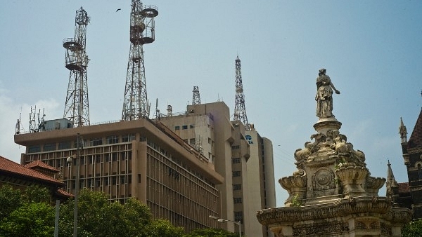 BSNL office in Mumbai, India. BSNL is seeking Rs 6,652 crore as equity infusion to fund the purchase of 4G spectrum. (Aniruddha Chowhdury/Mint via Getty Images)