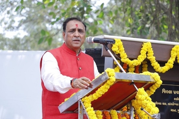 Gujarat Chief Minister Vijay Rupani. (pic via Twitter)