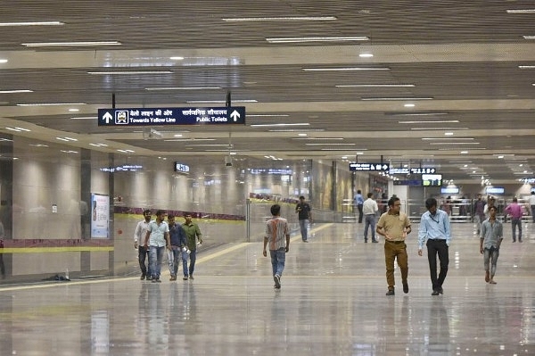  A view of Hauz Khas Metro Station on Magenta Line Metro (Vipin Kumar/Hindustan Times via Getty Images)