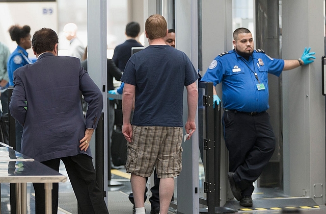 A security check queue at an airport. (representative image) (Scott Olson/Getty Images)