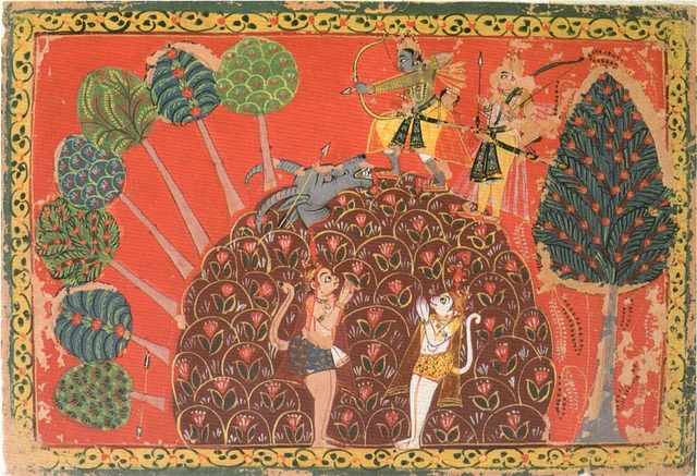 The end of Mahishasura