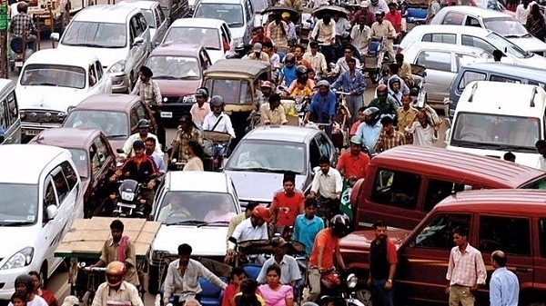 The traffic chaos in Bengaluru.&nbsp;