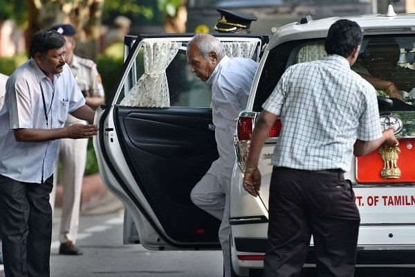 Banwarilal Purohit, Governor of Tamil Nadu  (Photo by Sanchit Khanna/Hindustan Times via Getty Images)