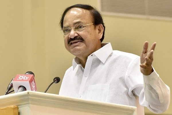 Vice-President of India and Rajya Sabha Chairperson M Venkaiah Naidu (Photo by Sonu Mehta/Hindustan Times via Getty Images)