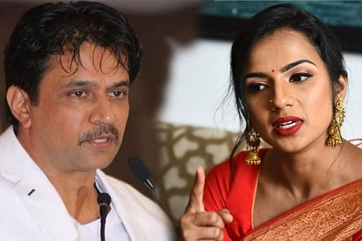 Arjun Sarja had been accused by Sruthi Hariharan of sexual harassment (pic via twitter @kaverigajula123)