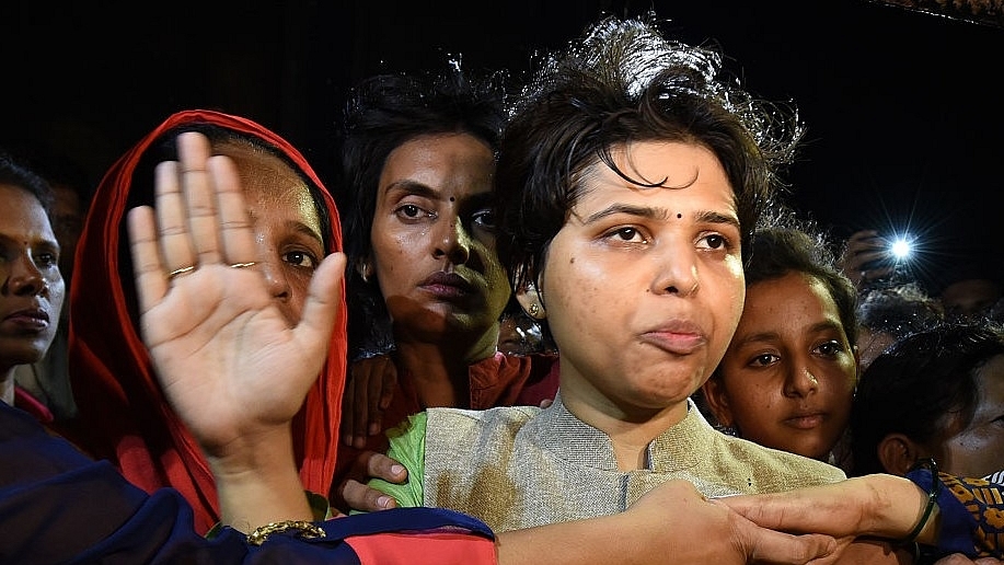 Women Rights activist Trupti Desai. (Vijayanand Gupta/Hindustan Times via Getty Images)