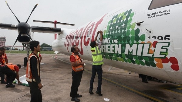 SpiceJet Goes Green (Sonu Mehta/Hindustan Times)&nbsp;