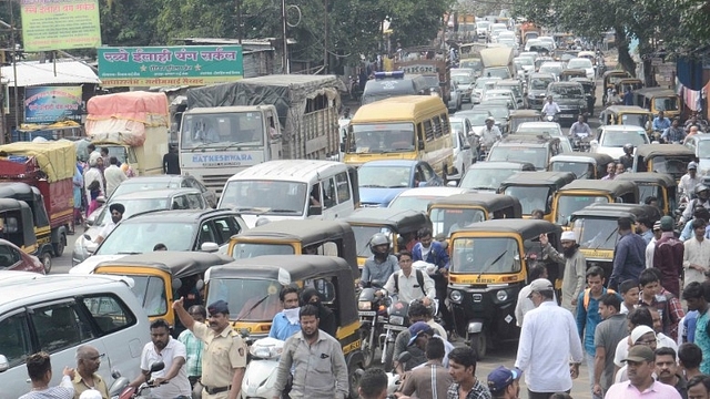 Indian Traffic (Ravindra Joshi/Hindustan Times)