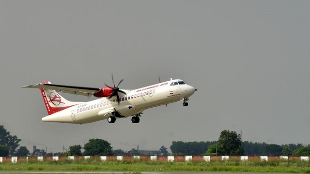 UDAN flight. (Gurpreet Singh/Hindustan Times via Getty Images)