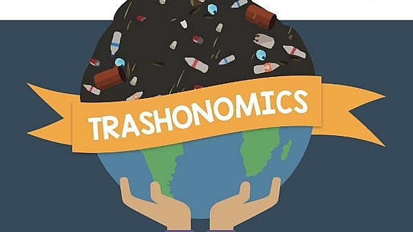 Trashonomics logo. (Image credits: <a href="https://www.facebook.com/Trashonomics/#">@Trashonomics</a> Facebook page)