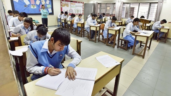 Class 12 Students giving Class 12 CBSE exam (Sanjeev Verma/Hindustan Times via Getty Images)