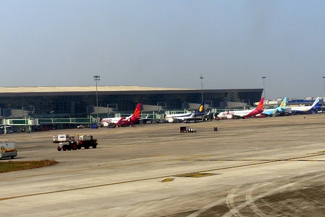 The Kolkata airport. (Paul Hamilton/Wikimedia Commons)&nbsp;