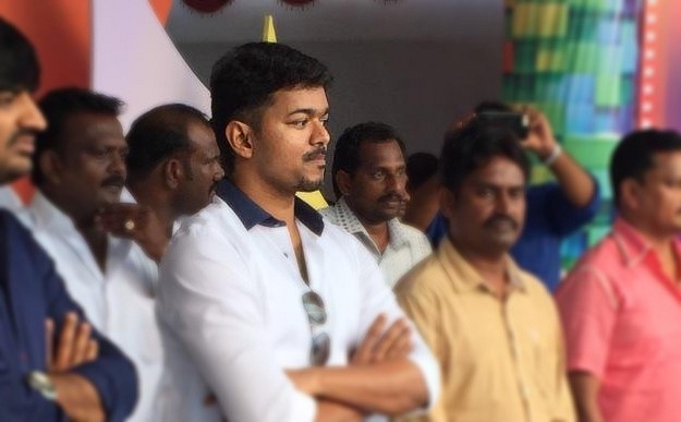 Tamil film actor Joseph Vijay. (@actorvijay/Twitter)