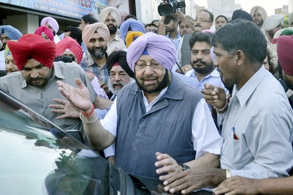 Punjab Chief Minister Amarinder Singh (Sameer Sehgal/Hindustan Times via Getty Images)