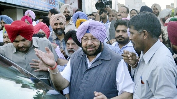 Punjab Chief Minister Amarinder Singh (Sameer Sehgal/Hindustan Times via Getty Images)