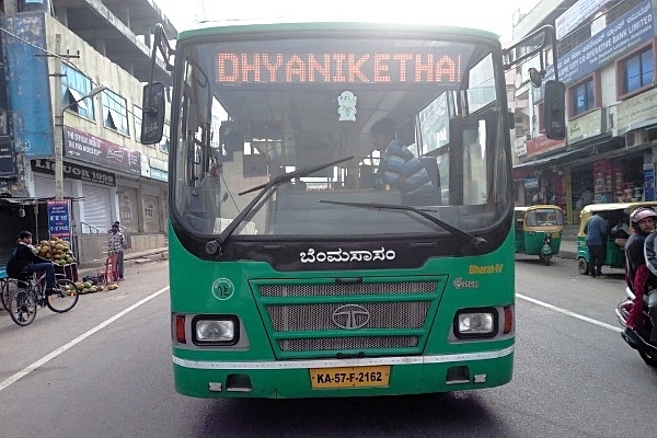 A BMTC bus (@SamyogaHealth/Twitter)
