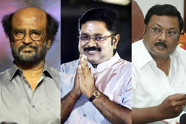 Rajinikanth, T T V Dinakaran and M K Alagiri