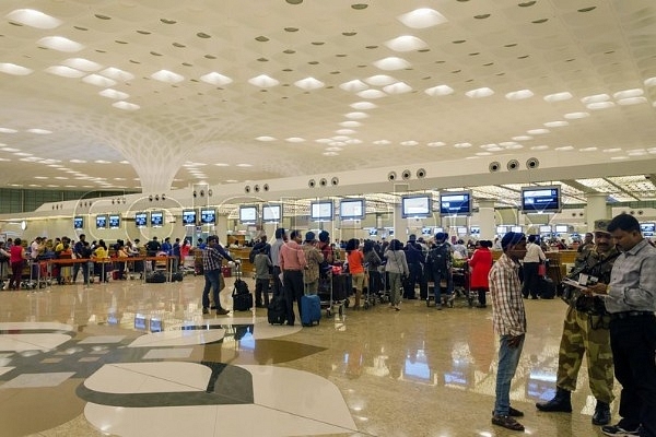 Passengers at Mumbai International Airport