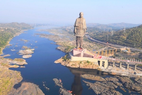 Statue of unity in Gujarat (@BJP4India/Twitter)