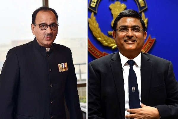 CBI Director Alok Verma (Ramesh Sharma/India Today Group/Getty Images) and Special Director Rakesh Asthana (Arun Sharma/Hindustan Times via Getty Images).