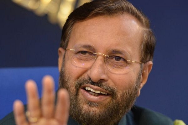 Human Resource Development Minister  Prakash Javadekar  (Photo by Pankaj Nangia/India Today Group/Getty Images)