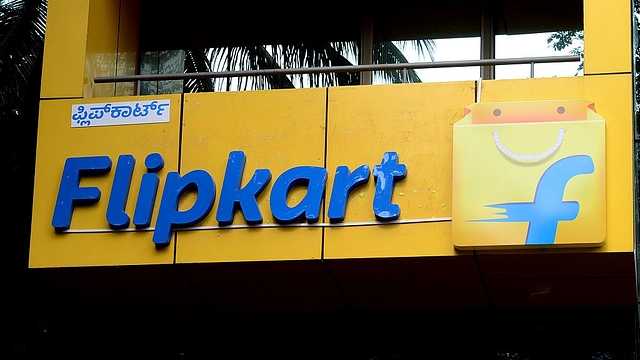 Flipkart Logo. (Hemant Mishra/Mint via Getty Images)