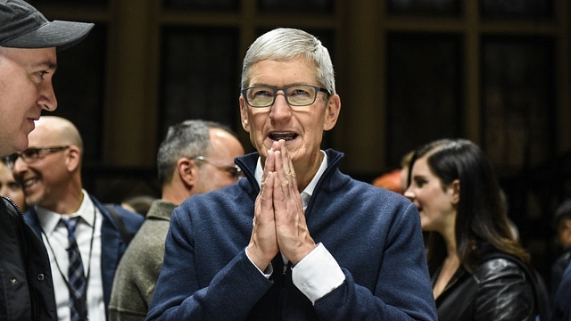 Tim Cook, CEO of Apple. (Stephanie Keith/Getty Images)