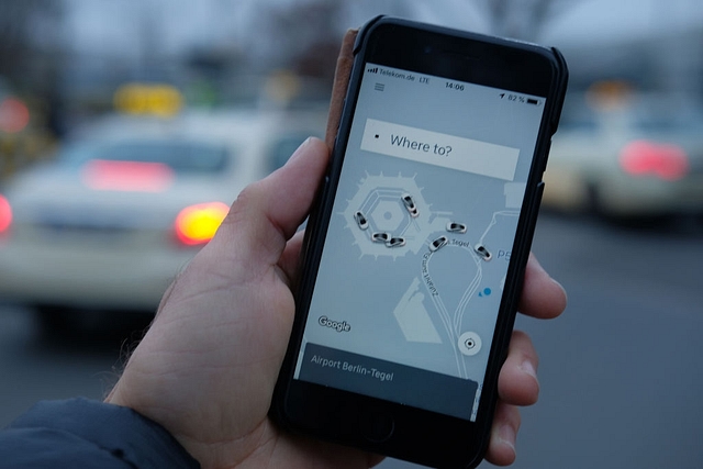 The Uber app. (representative image) (Sean Gallup/Getty Images)