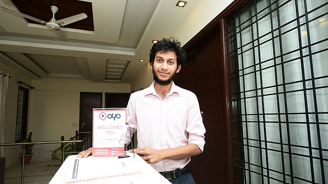 OYO Rooms CEO, Ritesh Agarwal. (Ramesh Pathania/Mint via Getty Images)