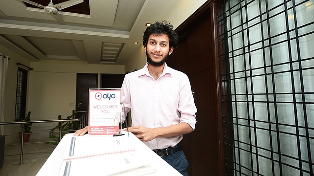 OYO Rooms CEO, Ritesh Agarwal. (Ramesh Pathania/Mint via Getty Images)