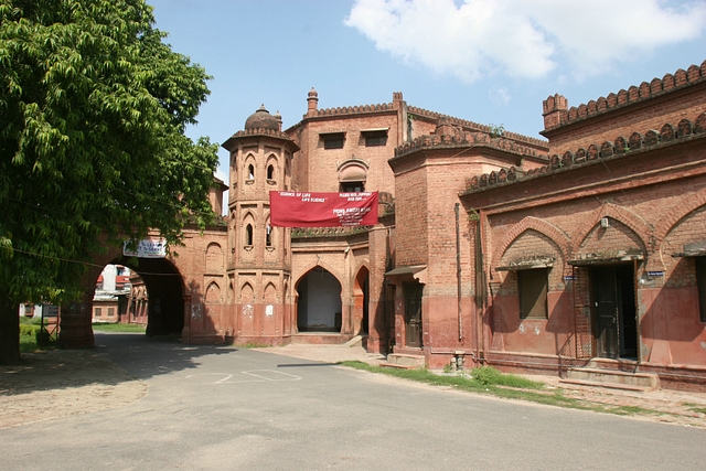 View of the Aligarh Muslim University Campus in Uttar Pradesh. (Photo by Hemant Chawla/The India Today Group/Getty Images)