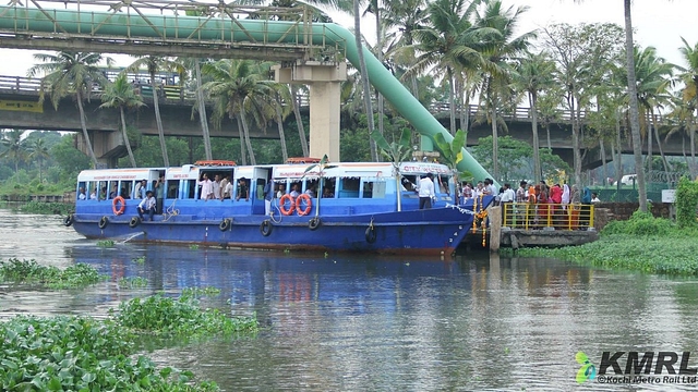 KMRL has been entrusted to built the Water Metro project (Pic: Twitter)