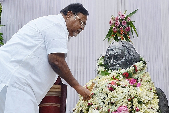 State Education Minister Partha Chatterjee (Photo by Saikat Paul/Pacific Press/LightRocket via Getty Images)