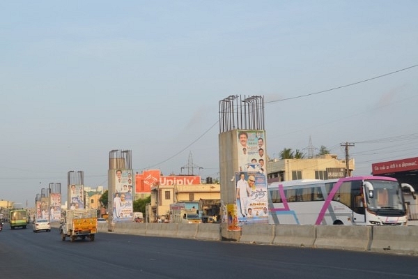 The incomplete elevated corridor (Swarajya File Photo)