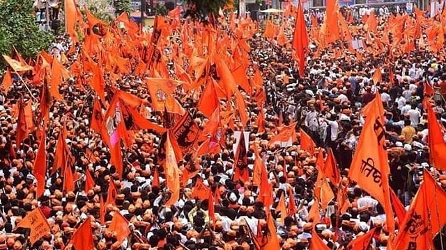 Ayodhya is currently witnessing a massive Hindu revival movement (Pic@RituRathaur/Twitter)